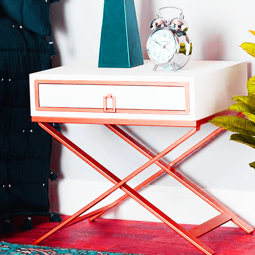 A Studio presents the Lilibet a contemporary glamorous End table